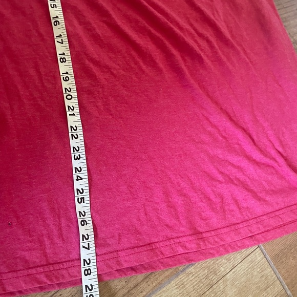 Columbia Men's Red Short Sleeve Cotton Blend Shirt Large - Picture 5 of 6